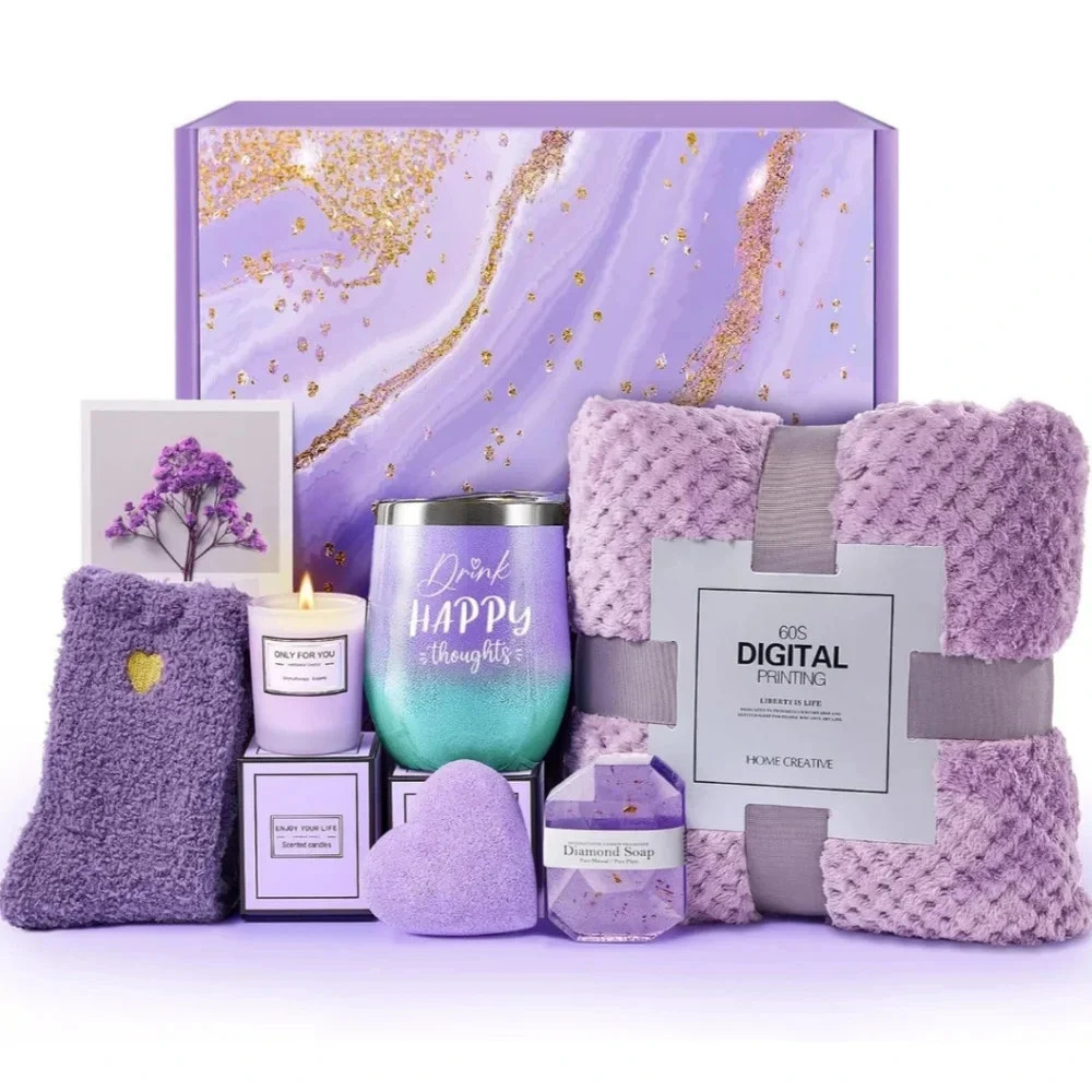 Mystery Women's Self Care Kit Gift  Bundle Set Ladies Beauty Skin Hair